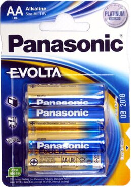 Panasonic Evolta ceruzaelem, AA (4db)