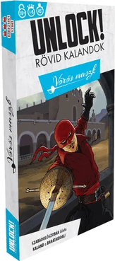 Gém Klub Unlock!: Rövid kalandok - Vörös maszk szórakoztató szabadulós társasjáték