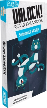Gém Klub Unlock!: Rövid kalandok - Schrödinger macskája Szórakoztató szabadulós társasjáték