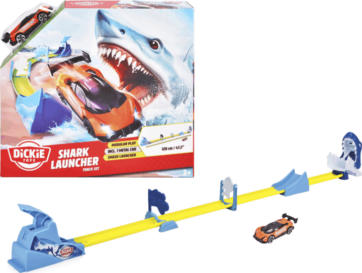 Dickie Shark Launcher Versenypálya 1,15m
