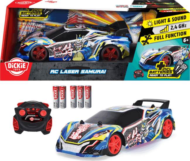 Dickie Toys RC Laser Samurai Távirányítós autó