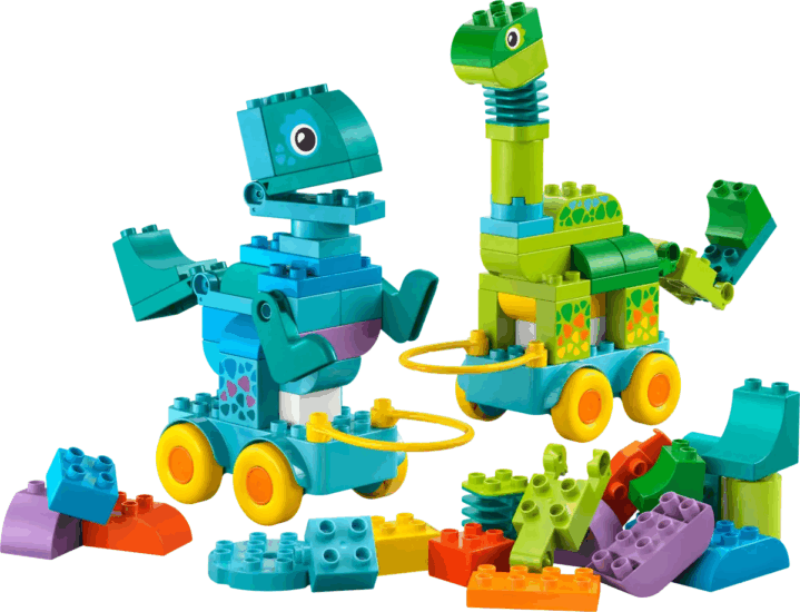 LEGO® DUPLO: 10451 - 3 az 1-ben guruló dinók