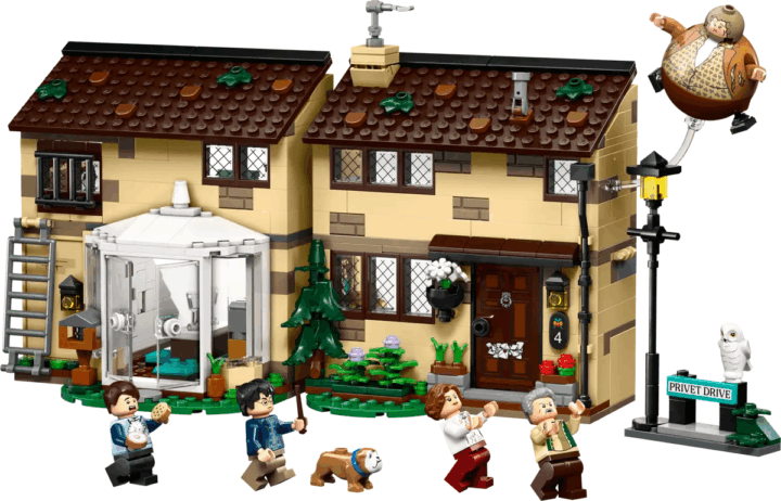 LEGO® Harry Potter: 76451 - Privet Drive: Marge néni látogatása