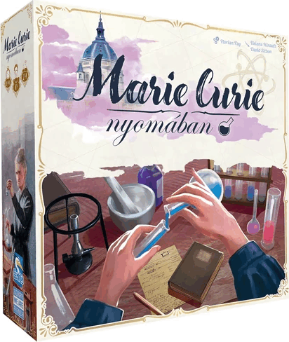 Gém Klub Marie Curie nyomában Tudományos családi társasjáték