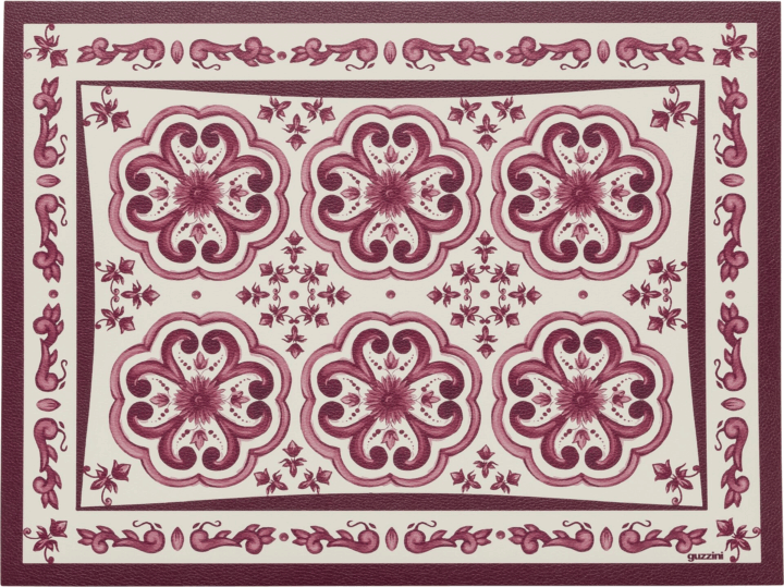 Guzzini 12790177 Blues Tányéralátét - Piros/Mintás