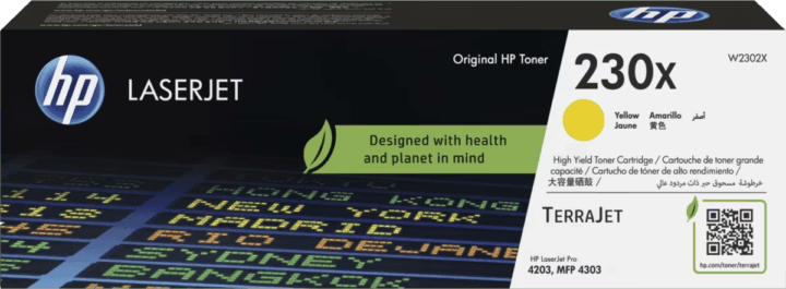 HP 230X Eredeti Toner - Sárga