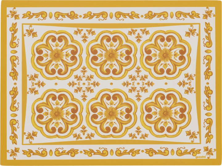 Guzzini 127901151 Blues Tányéralátét - Sárga/Mintás Guzzini 127901151 Blues Tányéralátét - Sárga/Mintás