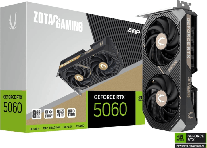 Zotac GeForce RTX 5060 8GB GDDR7 AMP Videókártya