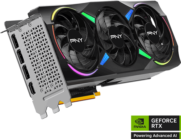PNY GeForce RTX 5070 TI 16GB GDDR7 Epic-X RGB Videókártya