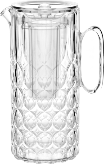 Guzzini Vanity Műanyag kancsó 1.75L jégkockatartóval - Átlátszó