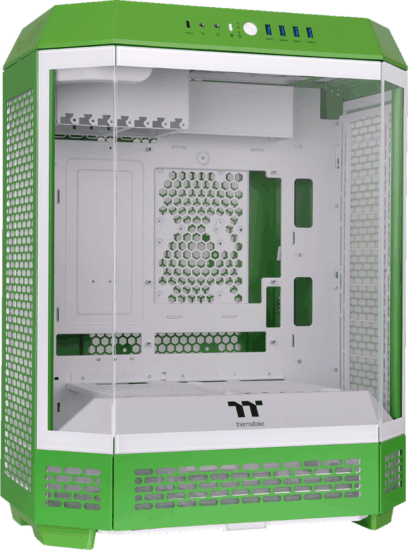 Thermaltake The Tower 600 Midi Torony Számítógépház - Zöld Thermaltake The Tower 600 Midi Torony Számítógépház - Zöld