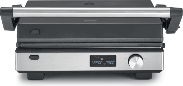 Severin KG 2380 Sevini Flex Elektromos Asztali Kontaktgrill 2000 Watt - Inox