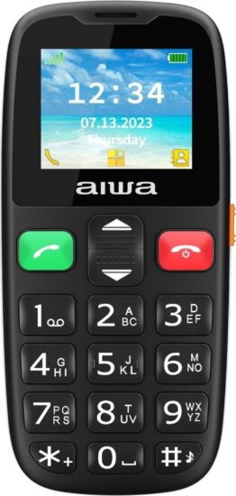 Aiwa FPH-S100-4G Dual SIM Mobiltelefon - Fekete