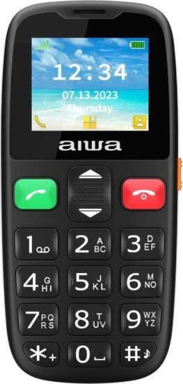 Aiwa FPH-S100-2G Dual SIM Mobiltelefon - Fekete