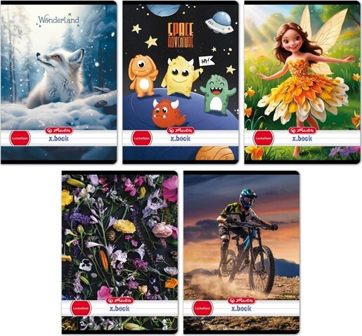 Herlitz Mix A5 32 Lapos leckefüzet - Többfajta