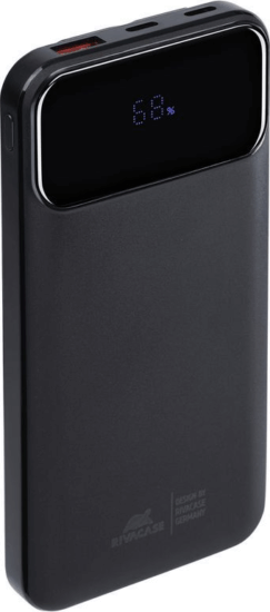 RivaCase VA2211 PowerBank USB-A + Type-C / 10000mAh 22,5W - Fekete