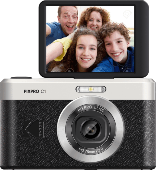 Kodak Pixpro C1 Kompakt Digitális Fényképező 13Mpx / FullHD - Fekete