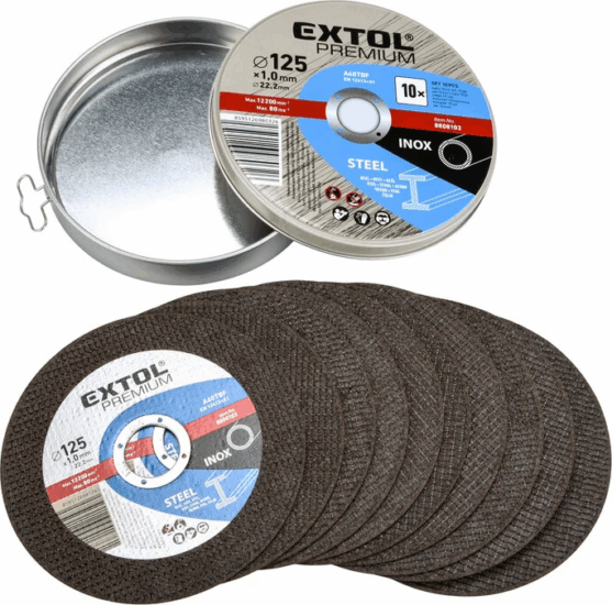 Extol 8808103 Premium Vágókorong 125mm (10db / csomag)
