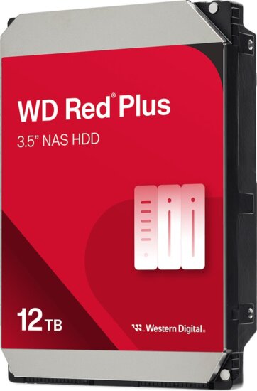 Western Digital 12TB Red Plus SATA3 3.5" NAS HDD