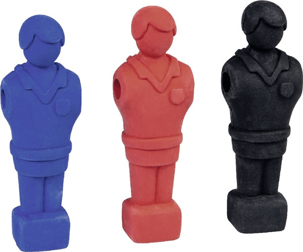 Brunnen asztali foci figura radír ceruzához Brunnen asztali foci figura radír ceruzához