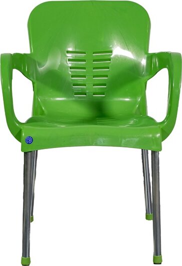 Iris GF-700GR Paris Kerti műanyag szék fém lábakkal - Zöld