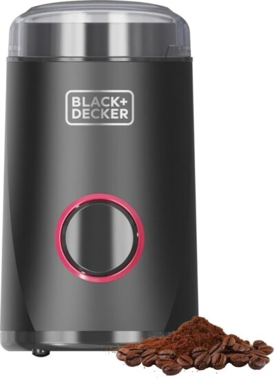 Black+Decker BXCG152E Kávédaráló 150W - Fekete Black+Decker BXCG152E Kávédaráló 150W - Fekete