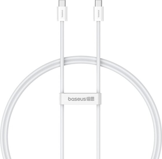 Baseus Superior USB-C apa - USB-C apa Adat- és töltőkábel 1m - Fehér Baseus Superior USB-C apa - USB-C apa Adat- és töltőkábel 1m - Fehér
