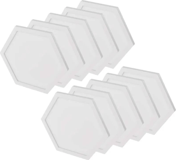 Emos ZIW22AR GoSmart Hexagon RGBIC Dekorációs Lámpa Készlet (10db / csomag)