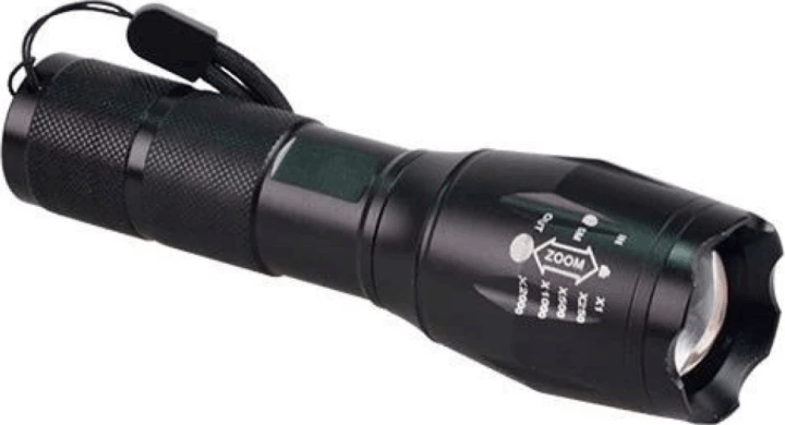 Iris FL-023B-AL-1LED LED Elemlámpa 2000 Lumen - Fekete