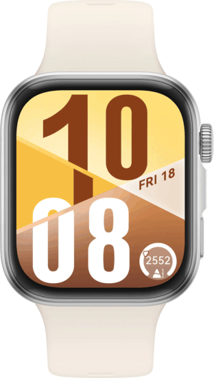 Huawei Watch Fit 4 Női Sport Okosóra 43mm - Fehér / Ezüst