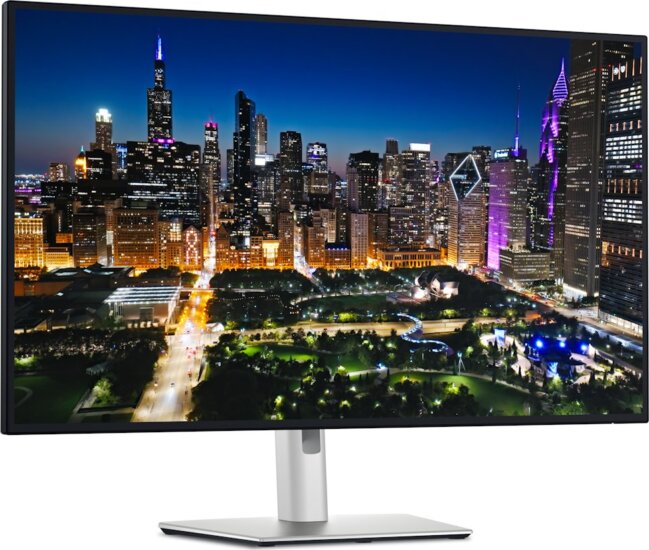 Dell 31.5" U3225QE 16:9 4K UHD IPS Monitor - Ezüst