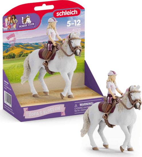 Schleich 42713 Horse Club Sofia & Blossom figura Schleich 42713 Horse Club Sofia & Blossom figura