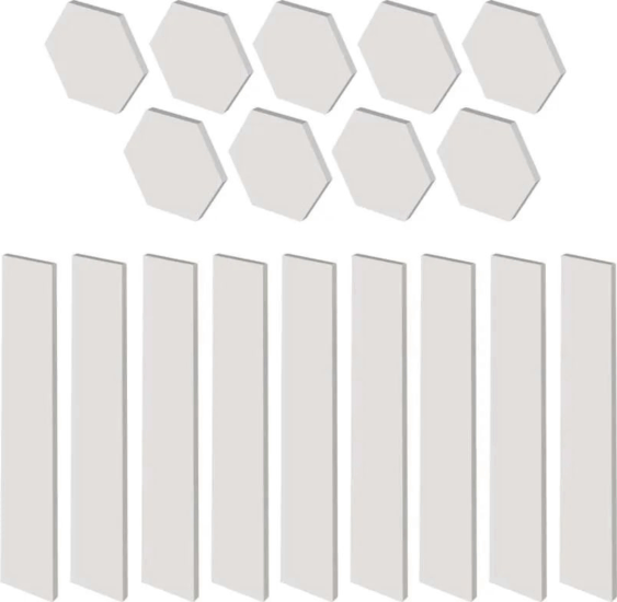 Emos ZIW249R GoSmart Lines RGBIC Dekorációs Lámpa készlet (9db / csomag) - Fehér