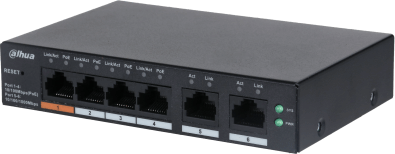 Dahua CS4006-4ET-60 Fémházas 4+2-port Switch