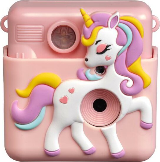 Denver KPC-1363 Hőnyomtatós Gyerek Digitális fényképezőgép 20MP / FullHD - Rózsaszín unikornis mintás Denver KPC-1363 Hőnyomtatós Gyerek Digitális fényképezőgép 20MP / FullHD - Rózsaszín unikornis mintás