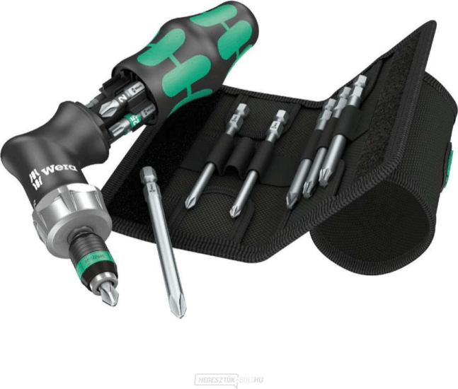 Wera Kraftform Kompakt Pistol RA-R 2 Csavarhúzó készlet bitfejjel (13 db / csomag)