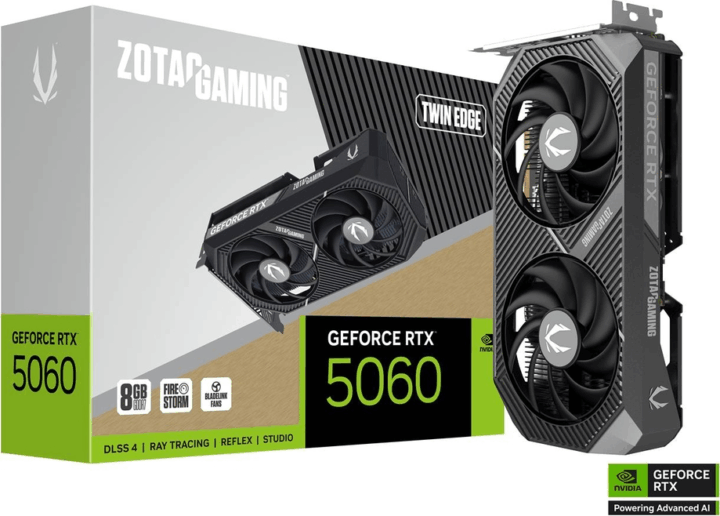 Zotac GeForce RTX 5060 8GB GDDR7 Twin Edge Videókártya