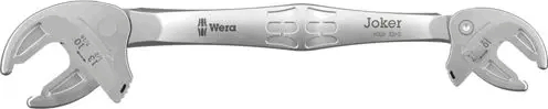 Wera 6006 Joker XS/S Önbeálló kettős villáskulcs 160mm (SW 7-10mm / 10-13mm)