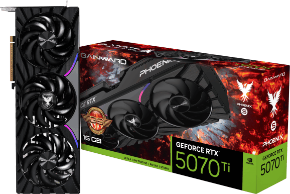 Gainward GeForce RTX 5070 Ti 16GB GDDR7 Phoenix-S GS Videókártya