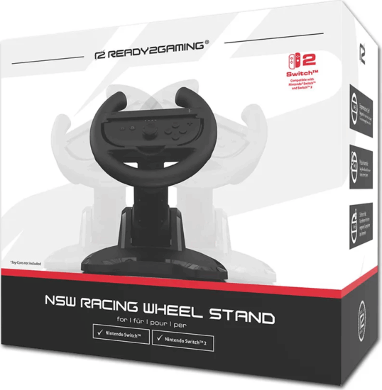 Ready2gaming Gamer Kormány - Fekete (Nintendo Switch 2)