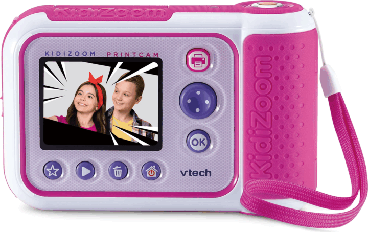 VTech KidiZoom Print Cam Gyerek Digitális Fényképező 2Mpx / SD - Rózsaszín