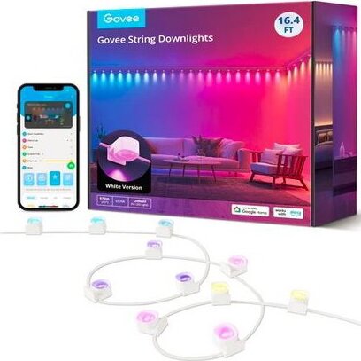 Govee GOVH608A RGBIC Smart Wifi Okos Dekor LED Fényszalag 5m Govee GOVH608A RGBIC Smart Wifi Okos Dekor LED Fényszalag 5m