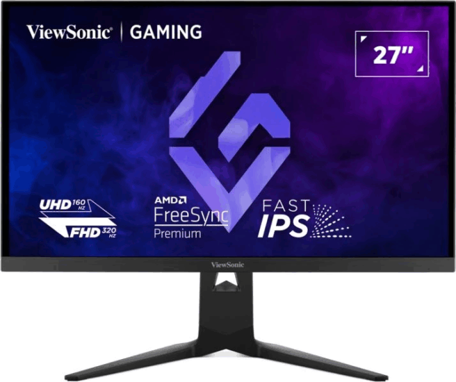 ViewSonic XG275D1-4K 16:9 UHD IPS LED Gaming Monitor - Fekete