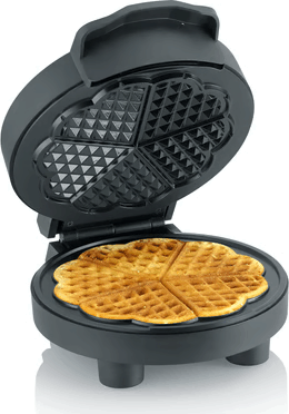 Severin WA 2116 Elektromos Gofrisütő 1000W - Fekete