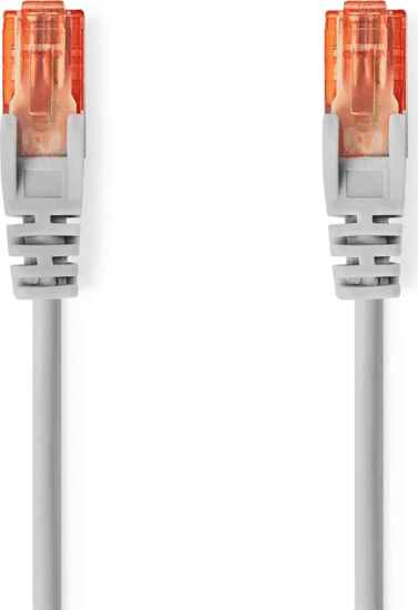 Nedis CCGL85230GY30 U/UTP Cat6 RJ45 Patch kábel 3m - Szürke