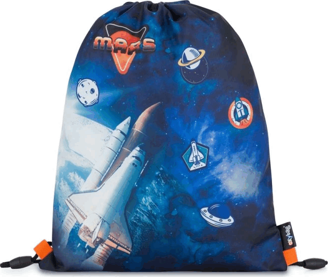 Oxybag Space ûrrepülõgép Tornazsák 37 x 30 cm - Kék
