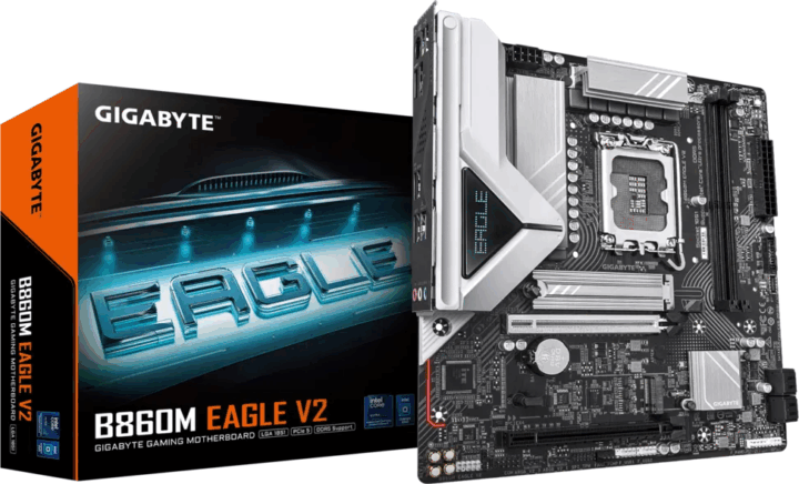 Gigabyte B860M Eagle V2 DDR5 intel s1851 MicroATX alaplap