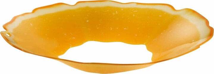 Charles Viancin Citrus Kiömlésgátló Szilikon fedő 30 cm - Narancssárga