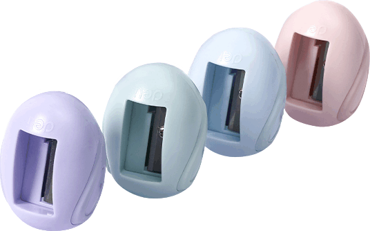 Deli Macaron egylyukú színes hegyező - Többféle