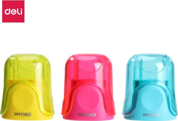 Deli U-Touch kétlyukú, tartályos hegyező - Többféle